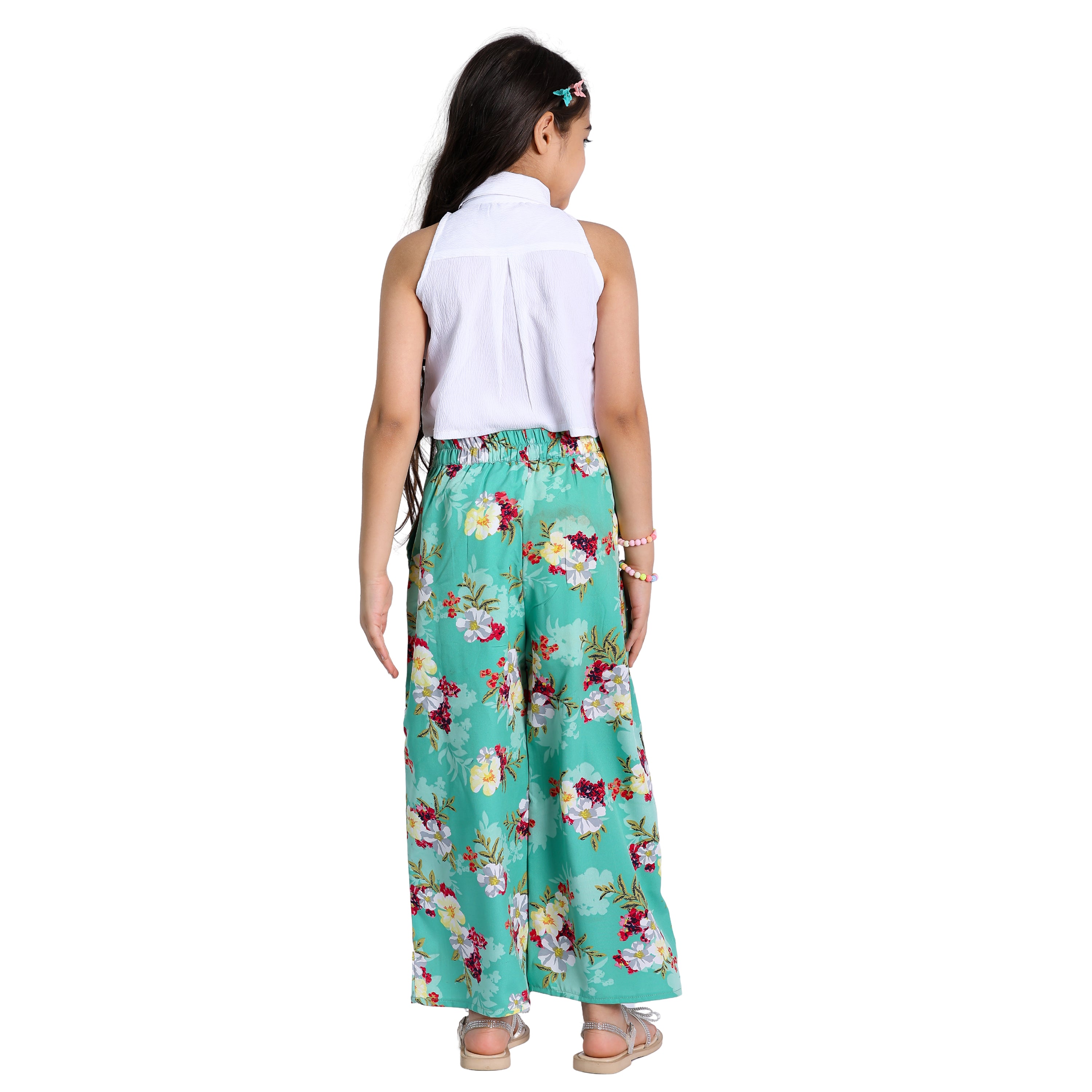 Girls Clothing Set Floral Printed Stylish Trendy Clothing